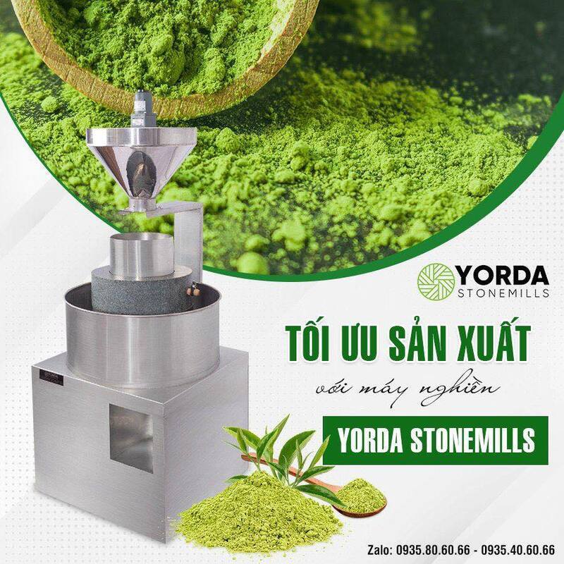 Sử dụng máy nghiền thảo dược tại Yorda Stonemills